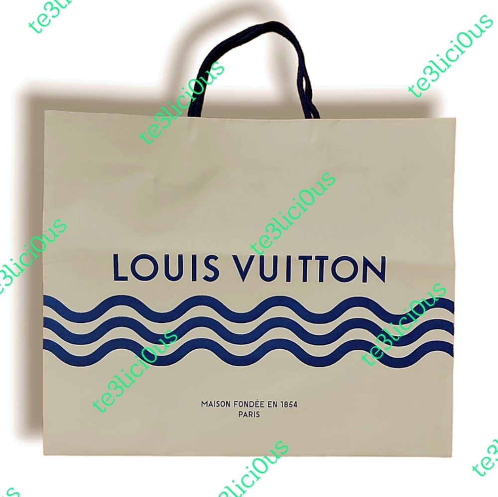 LOUIS VUITTON HAWAII LARGE PAPER SHOPPING BAG